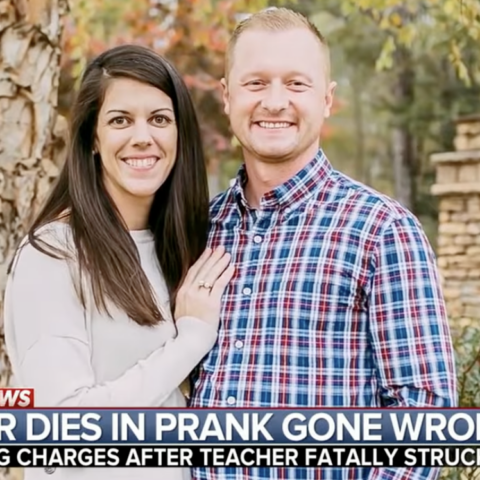 Jason Hughes and wife